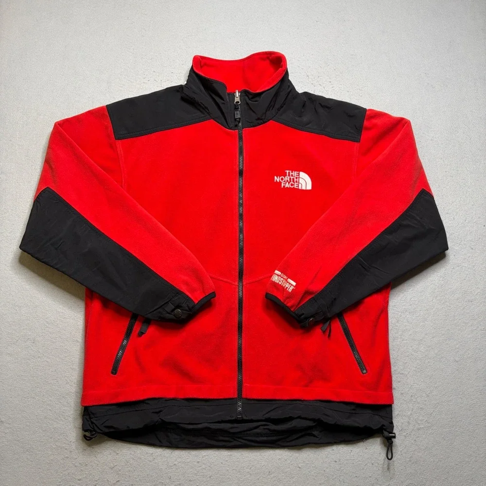 The North Face Fleece Jacket Mens Large Gore Windstopper Vintage 90s Full Zip